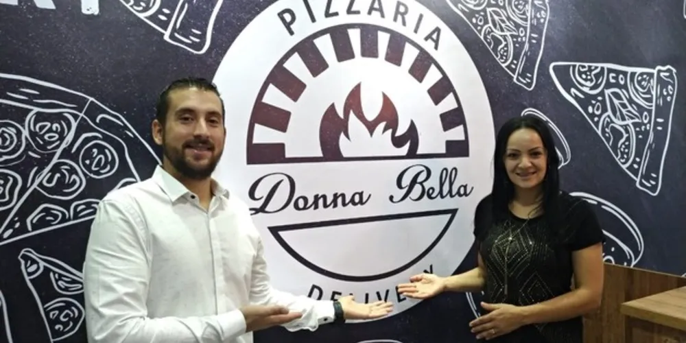 Imagem ilustrativa da imagem Pizzas inspiradas em gírias locais, conheça a Donna Bella Delivery
