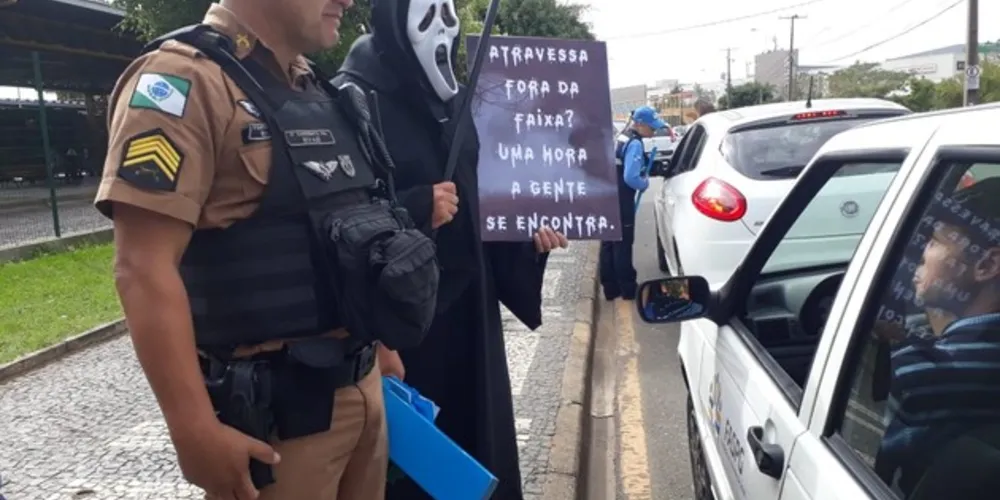 Imagem ilustrativa da imagem PG reforça ações de conscientização no trânsito 