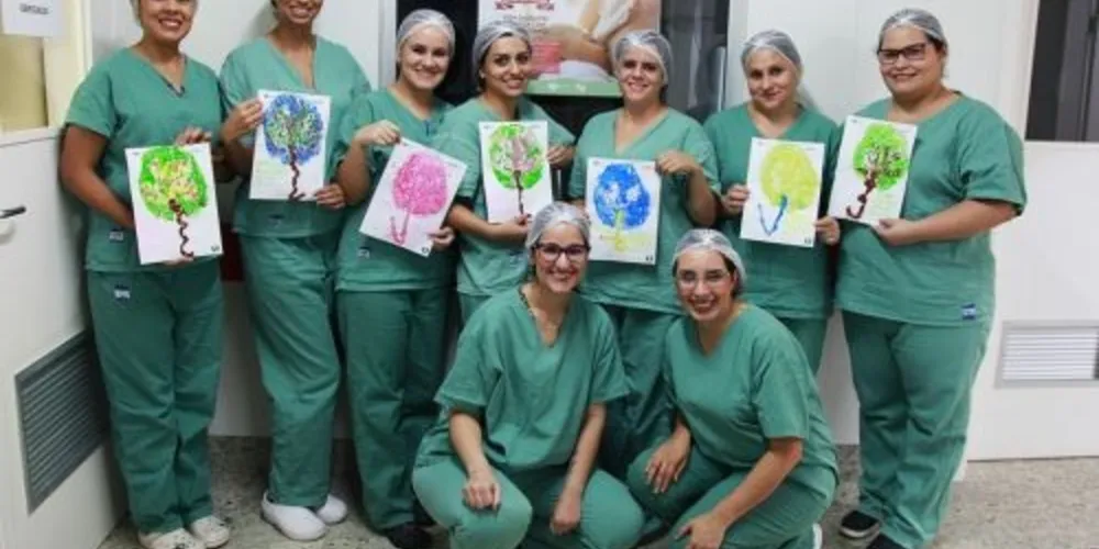 Imagem ilustrativa da imagem Mães recebem impressão da placenta como recordação