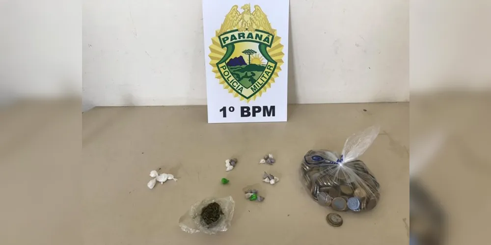 Drogas poderiam render quase R$ 500 ao rapaz preso por tráfico de drogas