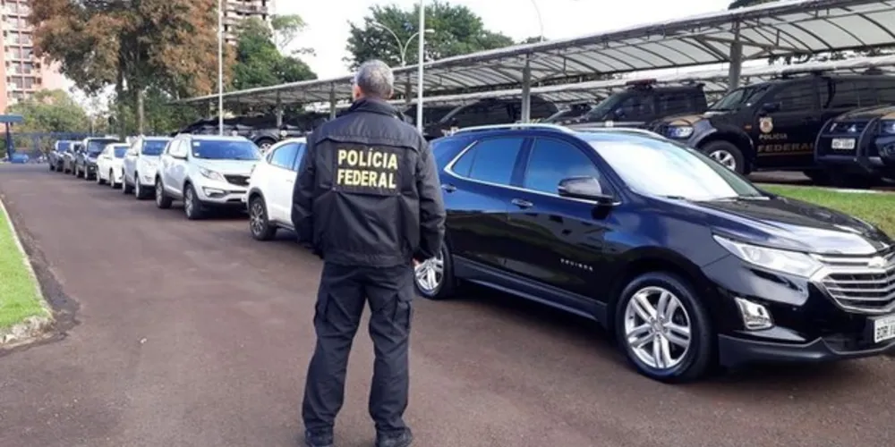 Durante operação, PF apreende veículos dos investigados na Operação Freeway 