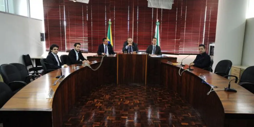 Proferiram o voto favorável os deputados Luiz Fernando Guerra (PSD), Reichembach (PSC) e Paulo Litro (PSD), este suplente do deputado Michele Caputo (PSDB)