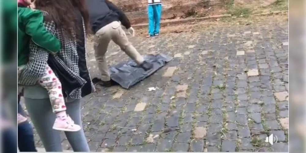 O detalhe é que cachorros de rua o encontraram e passaram a devorá-lo. População de cidade de região está perplexa