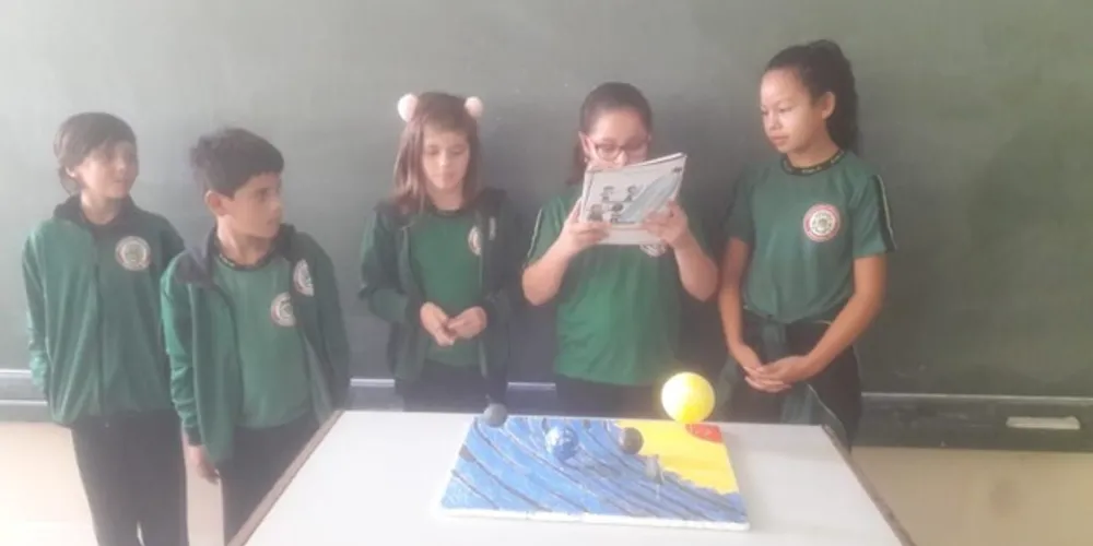 Imagem ilustrativa da imagem Conteúdos astronômicos movimentam 5º ano