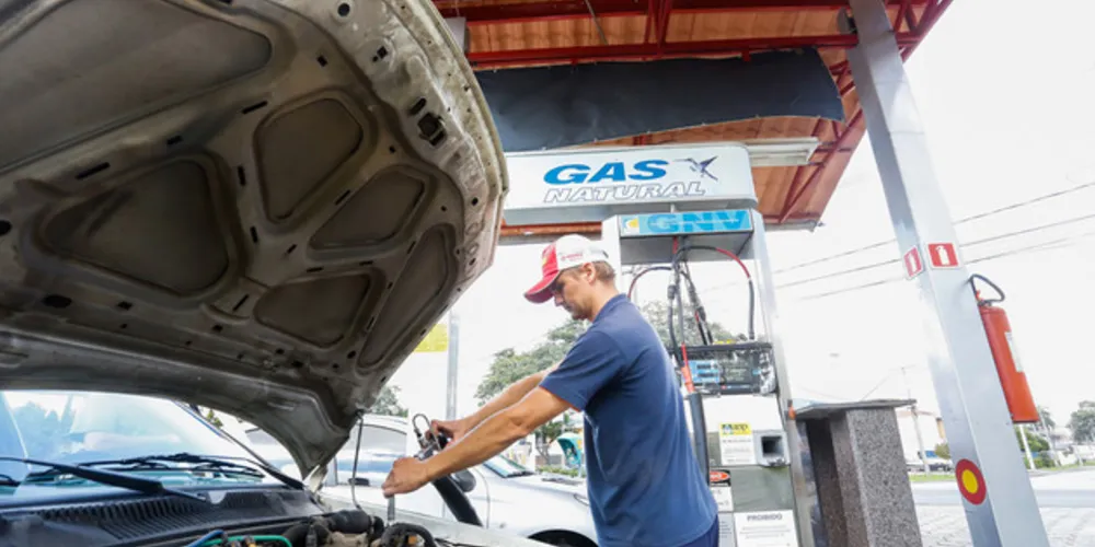Volume de gás natural veicular comercializado no Estado cresceu 11%.
