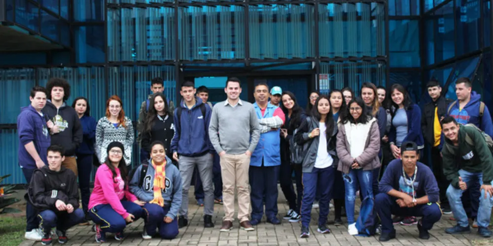 Atividade ocorreu nesta segunda-feira pela manhã com os alunos do Ensino Médio