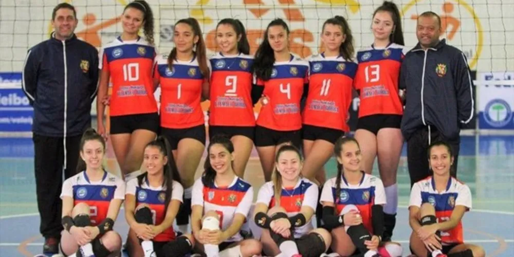 Nova geração do voleibol da cidade está participando do Campeonato Paranaense Sub 19 - Série B