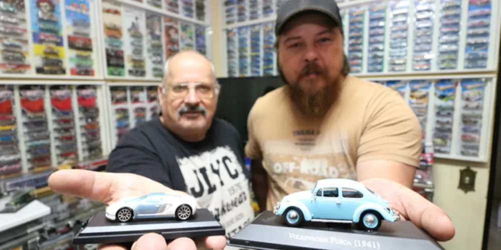  “1º Volks Garagem e 7º Encontro de Miniaturas Automotivas” acontece a partir das 11h deste domingo (26).