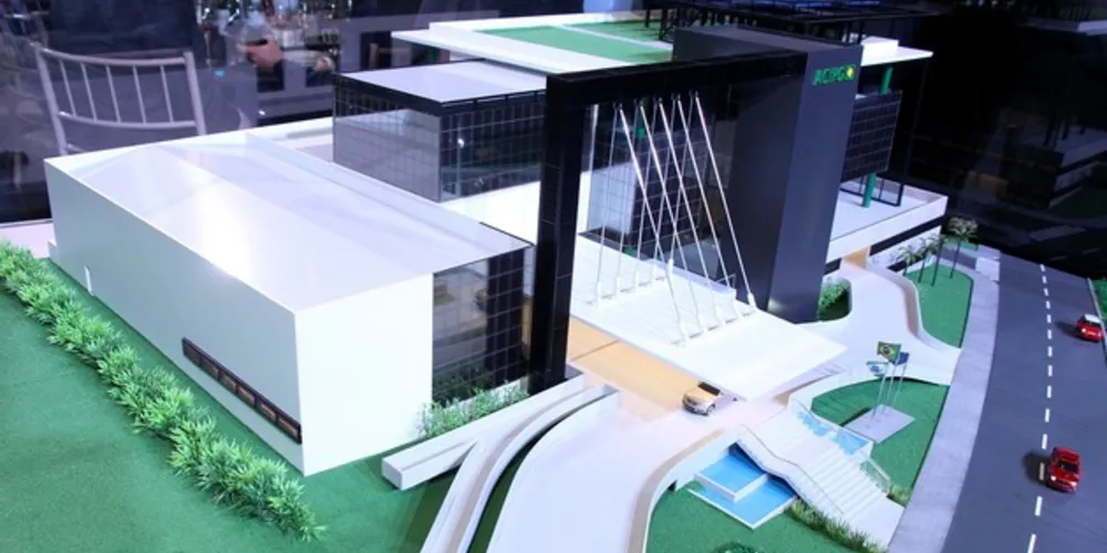 Maquete foi apresentada há um ano