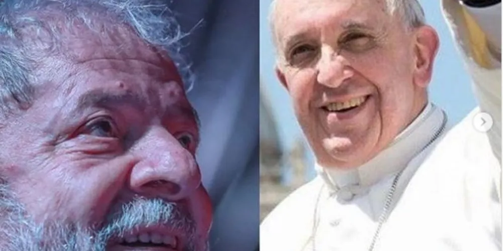 Papa Francisco ainda pede para Lula, preso na carceragem da Superintendência da Polícia Federal desde abril de 2018, “não desanimar e continuar confiando em Deus”.