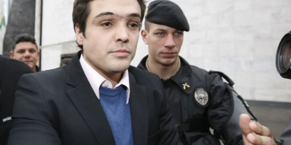 O ex-deputado estadual Fernando Ribas Carli Filho no dia do julgamento em 2018