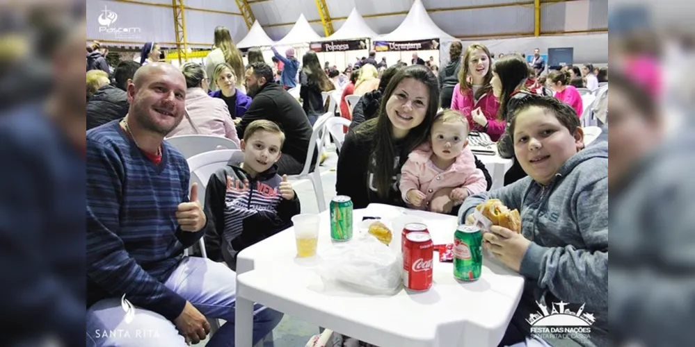 Espaço para toda a família, a Festa das Nações, da Paróquia Santa Rita de Cássia, termina neste domingo