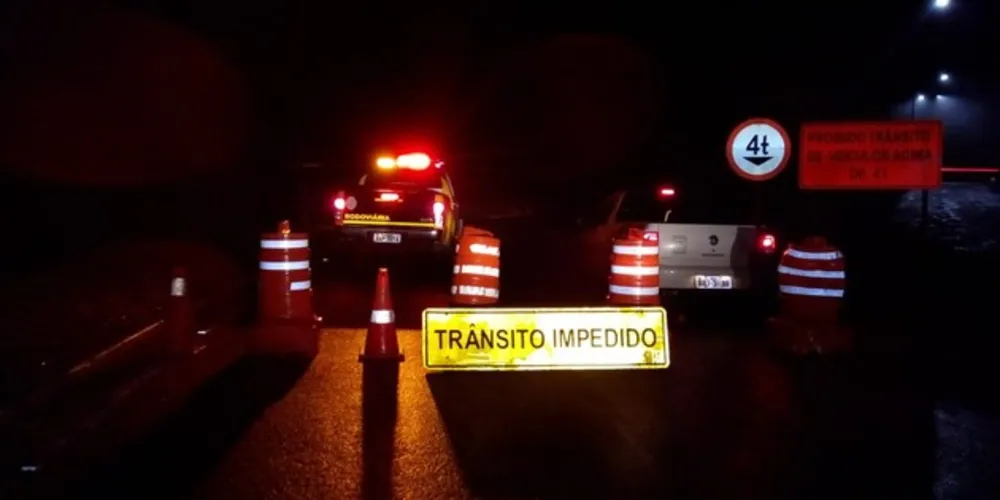 Desde março, trânsito na via estava autorizado apenas para veículos com até quatro toneladas