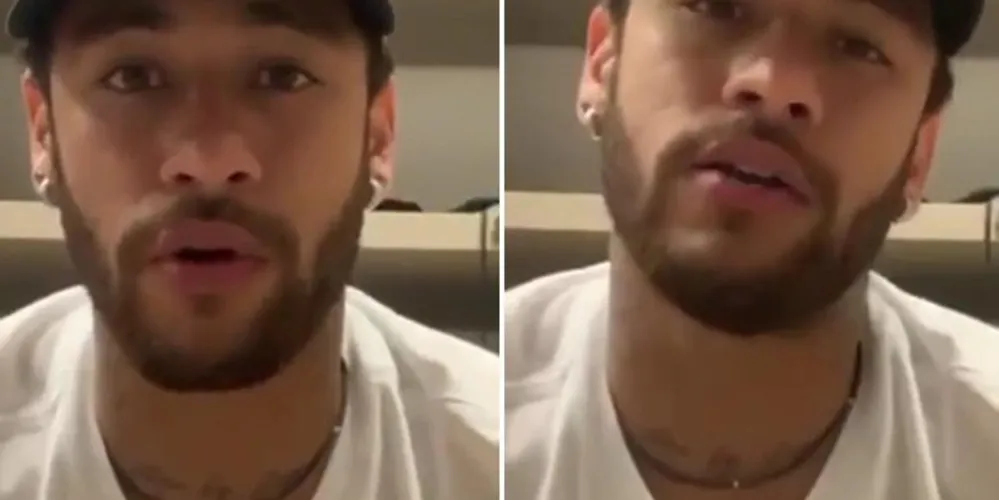 Neymar usou redes sociais para divulgar vídeo se defendendo das acusações de estupro