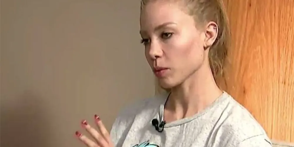 Najila Trindade Mendes de Souza concede entrevista ao 'SBT Brasil'