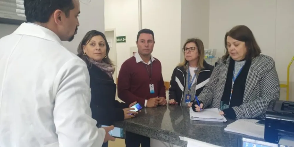 O objetivo da ação foi acompanhar o cumprimento de horários dos médicos terceirizados 