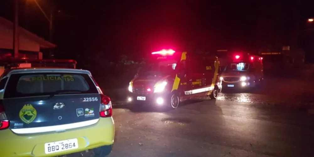 Vítima foi levada até o Hospital Regional com lesões moderadas, sem risco à vida