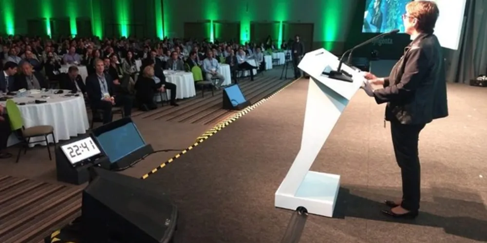 Ministra participou da abertura do One Agro, em Campinas (SP)