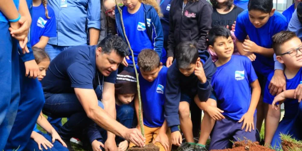 O projeto participa do Programa Agrinho, categoria Solos, realizado em todas as escolas municipais