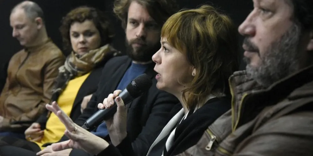 A superintendente da Cultura, Luciana Casagrande Pereira, anunciou o Edital do Audiovisual 2019 durante o Fórum de Cinema neste sábado, dia 8 de junho, na Cinemateca de Curitiba.