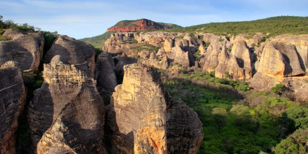 Cânion das Canoas, na Serra Vermelha 