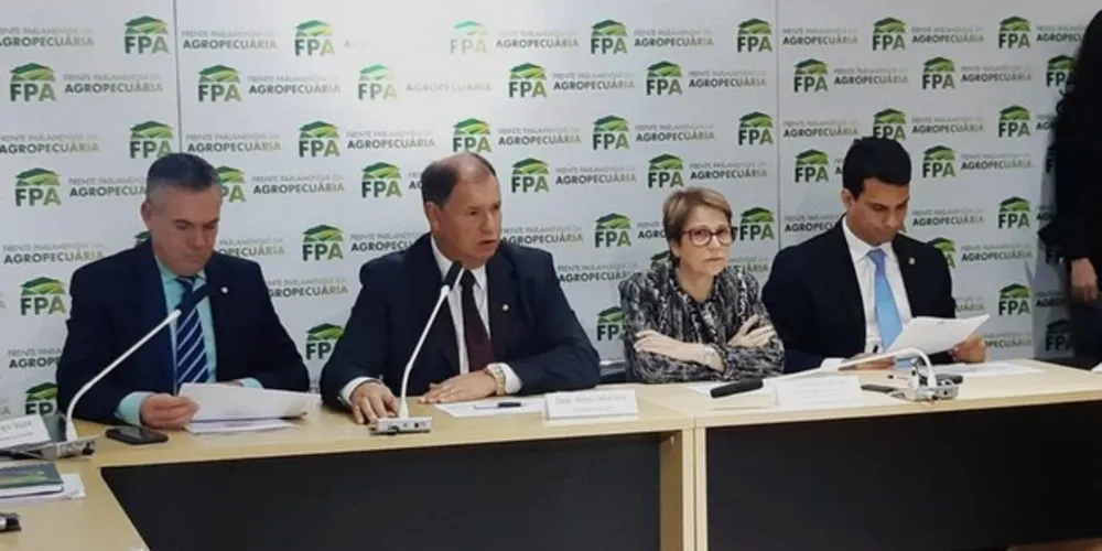 Tereza Cristina se reuniu com a Frente Parlamentar da Agropecuária
