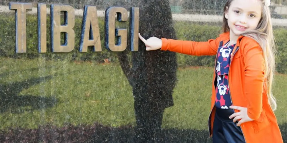 Concurso é o sonho da pequena Mel, de seis anos de idade, moradora de Tibagi