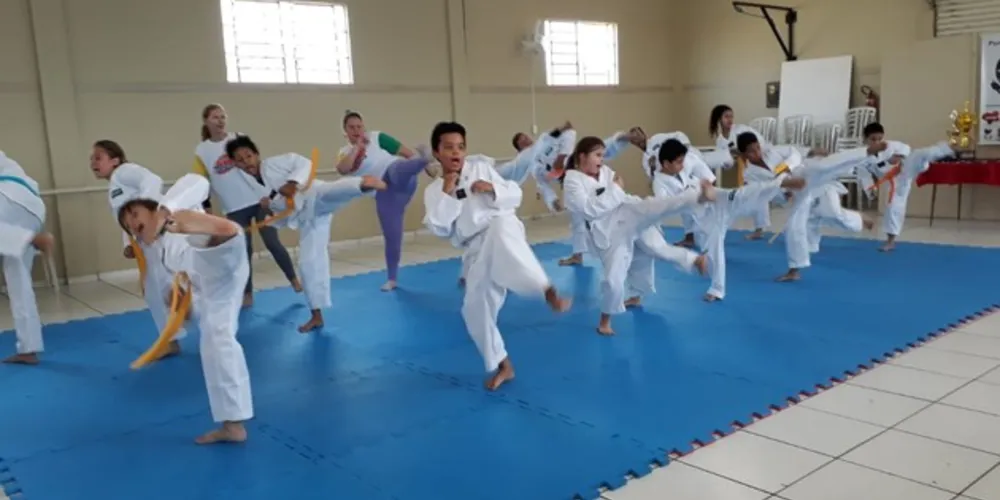 Imagem ilustrativa da imagem Equipe de PG se destaca em torneio de taekwondo