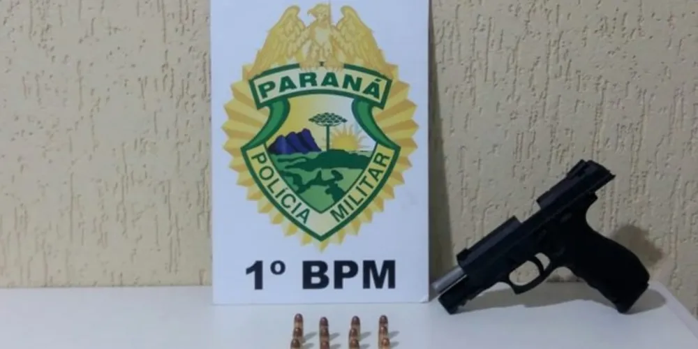 Imagem ilustrativa da imagem Policiais apreendem armas de fogo em PG e Arapoti 