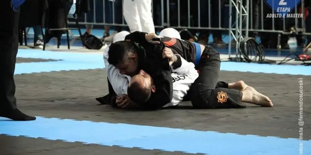 Antônio Sousa Junior participou da segunda etapa do Campeonato Paranaense de Jiu-jitsu.