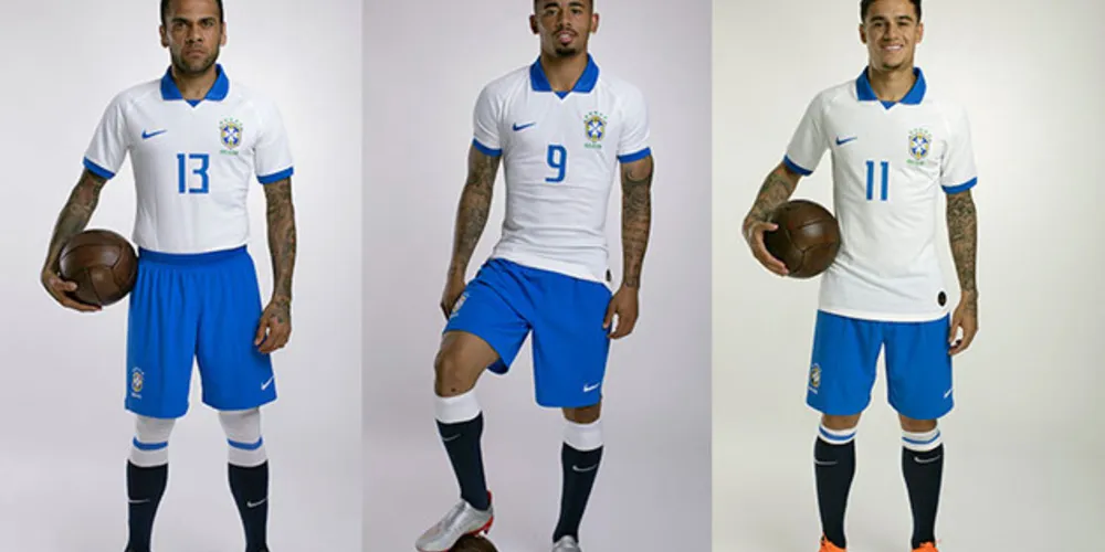 Daniel Alves será o capitão da seleção na Copa América. O Brasil entrará em campo com o uniforme que homenageia os 100 anos do primeiro título sul-americano