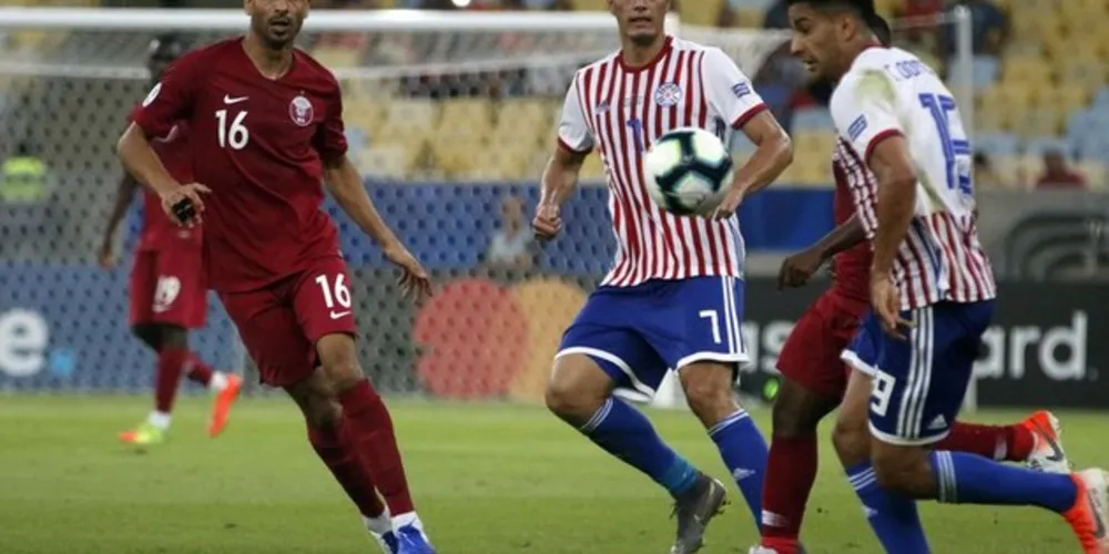 A equipe sul-americana chegou a abrir dois gols de vantagem sobre o Catar