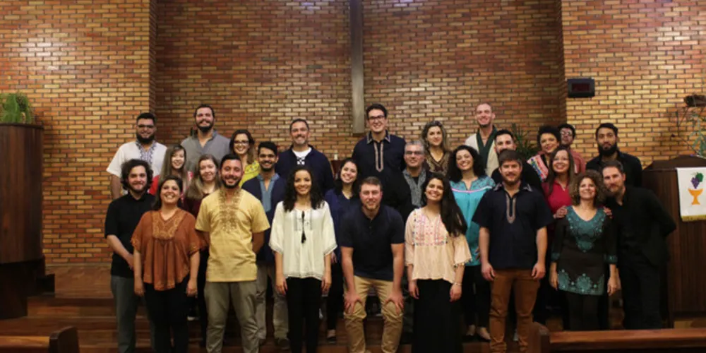 O concerto aconteceu na Capela Santa Maria, um dos principais espaços da capital