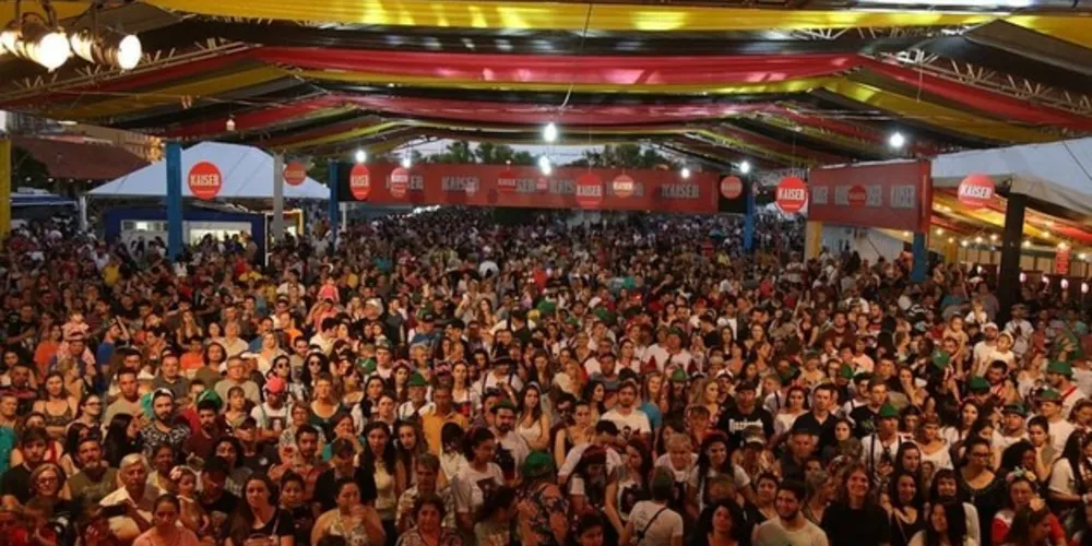 Na edição 2018, Münchenfest levou mais de 40 mil pessoas ao Parque Ambiental
