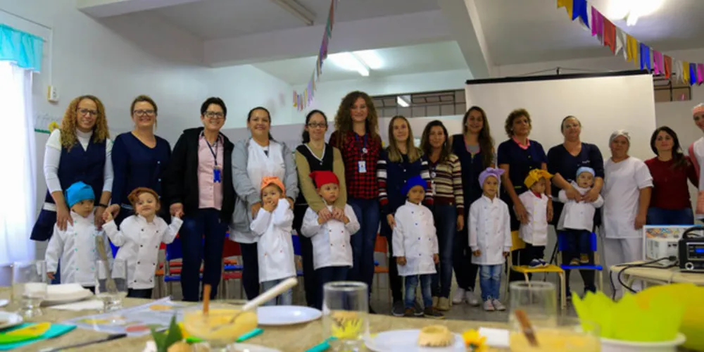 Crianças são transformadas em ‘super chefinhos juninos’


