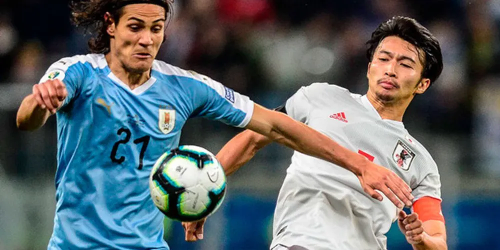 Uruguai sofreu para conseguir empatar com a seleção olímpica do Japão