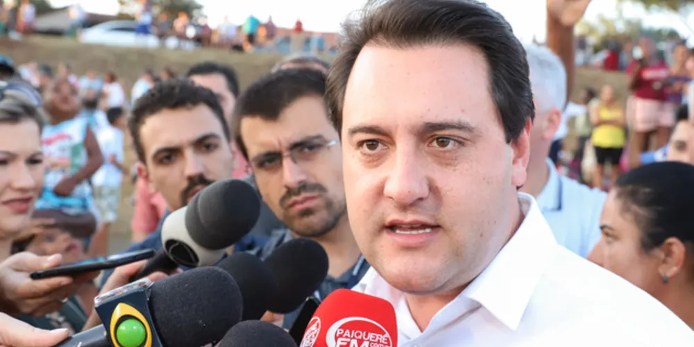 Governador Carlos Massa Ratinho Junior comentou nesta quinta-feira (20) a questão do reajuste dos servidores