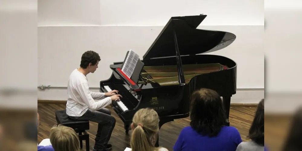 Serão dois recitais com alunos de sete diferentes instrumentos

