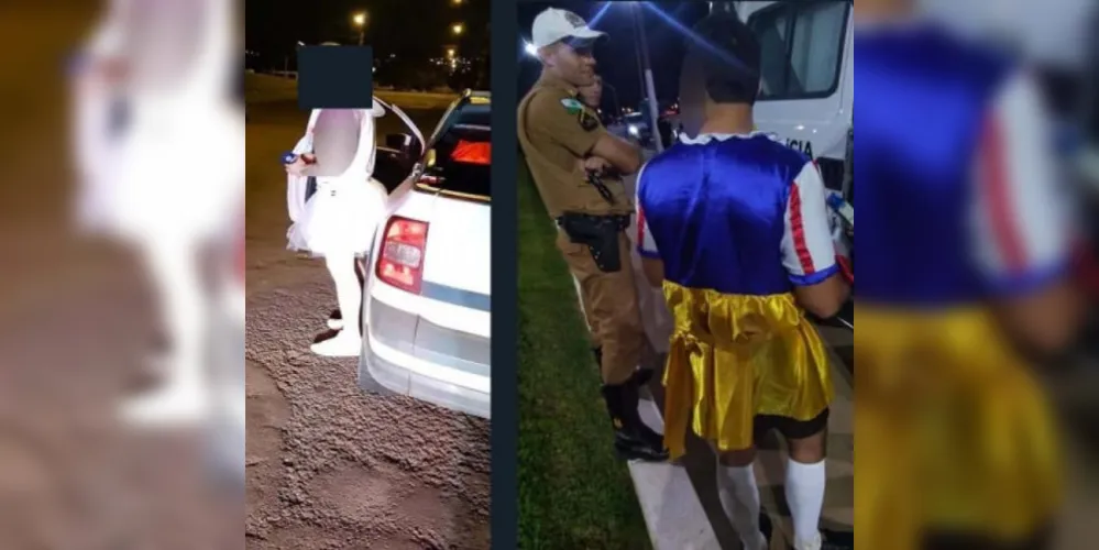 Fato inusitado foi registrado em Cascavel no Paraná.