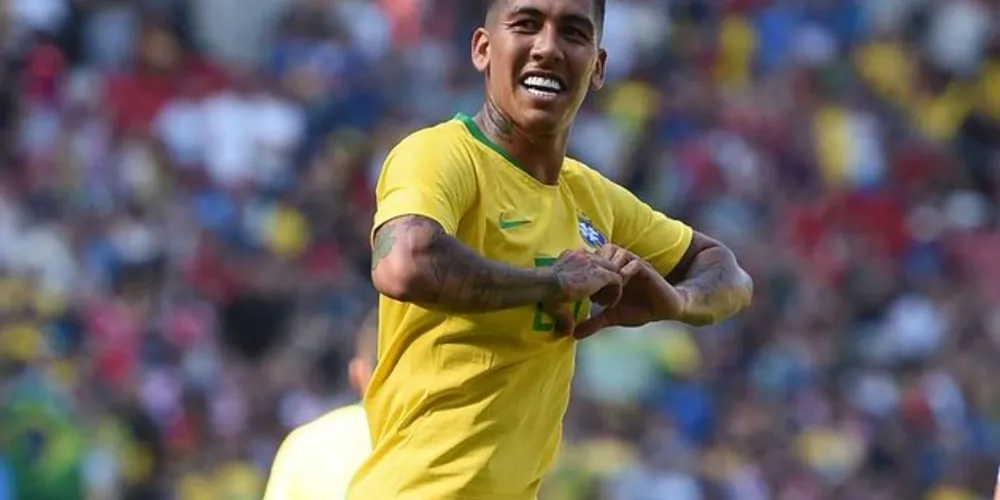 Firmino foi autor do segundo gol da Seleção do Brasil, neste sábado, contra o Peru