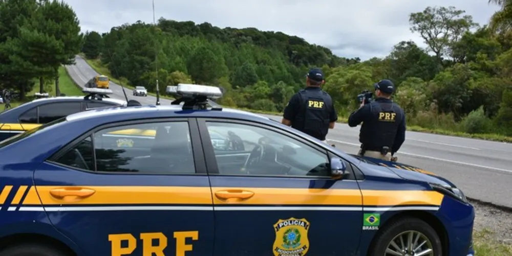 mais de 4,6 mil veículos tiveram suas placas capturadas por radares portáteis da PRF