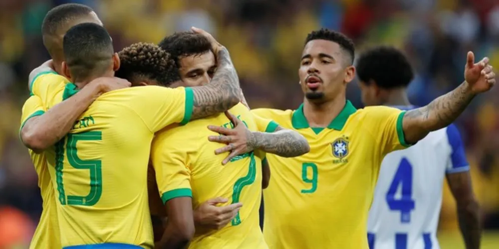Os brasileiros se classificaram em primeiro lugar no grupo A