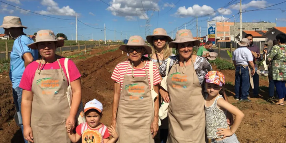 A premiação troféu Benchmarking Brasil foi pela execução do Programa Cultivar Energia, que permite a criação de hortas comunitárias embaixo de linhas de transmissão de energia

