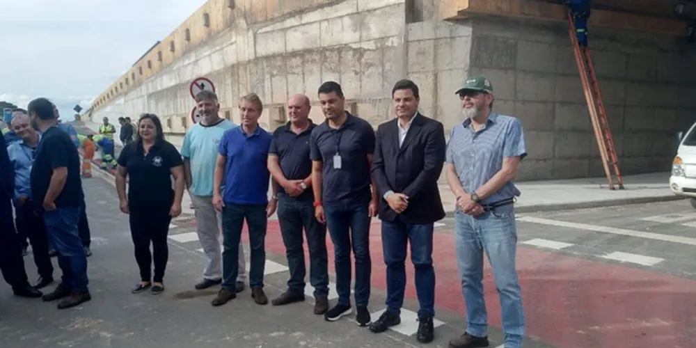 Autoridades realizaram vistoria nesta terça-feira (2)