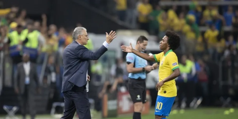 O camisa 10 se machucou na Vitória contra a Argentina