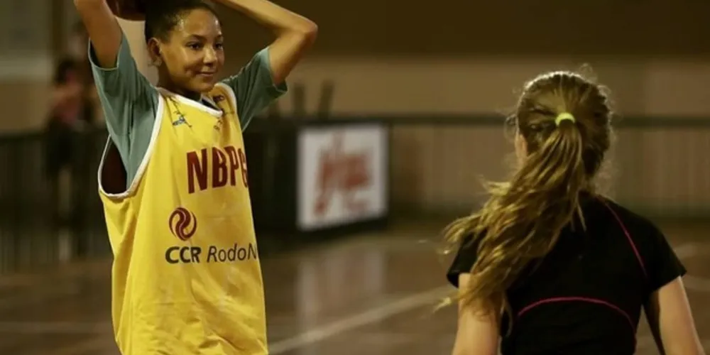 Atleta de 13 anos, integra a equipe do NBPG desde 2018