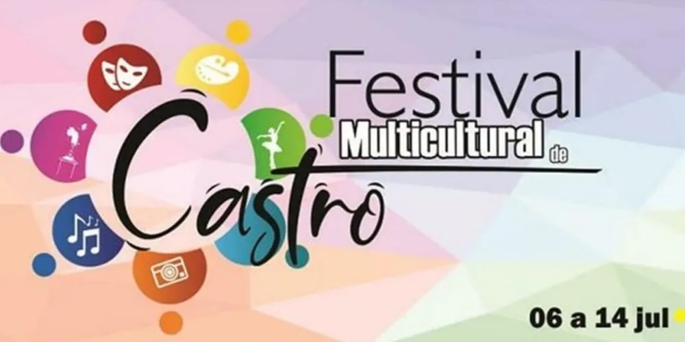 Evento conta com apresentações de dança, música, teatro e literatura que serão realizadas nos espaços públicos e culturais de Castro
