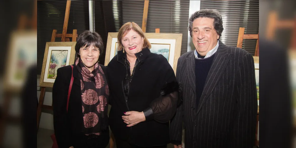 Ceres Vieira, Waltraud Sekula e Ronie Cardoso Filho
