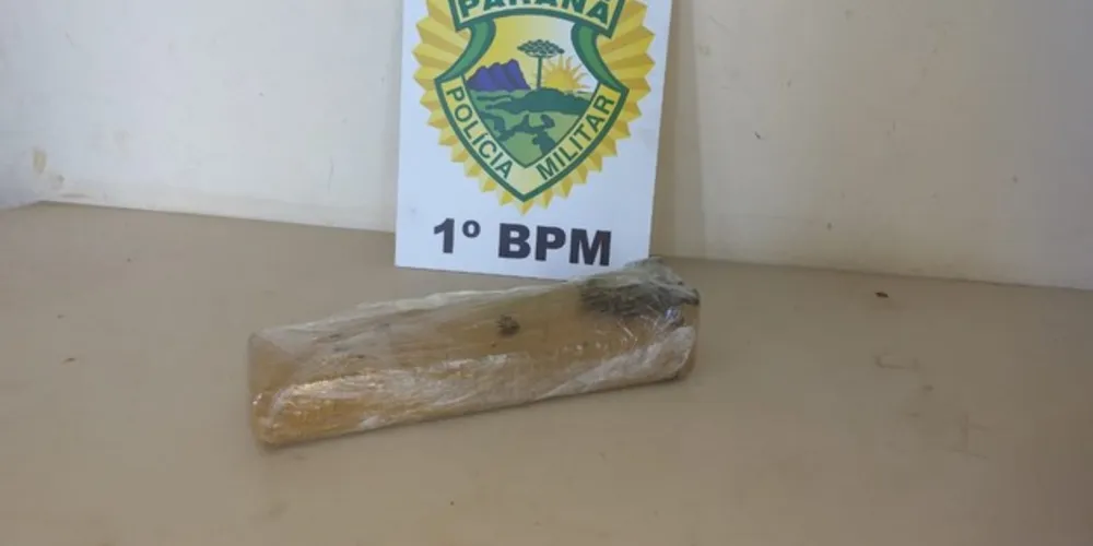 Droga estava guardada na casa onde rapaz tentou se esconder da polícia