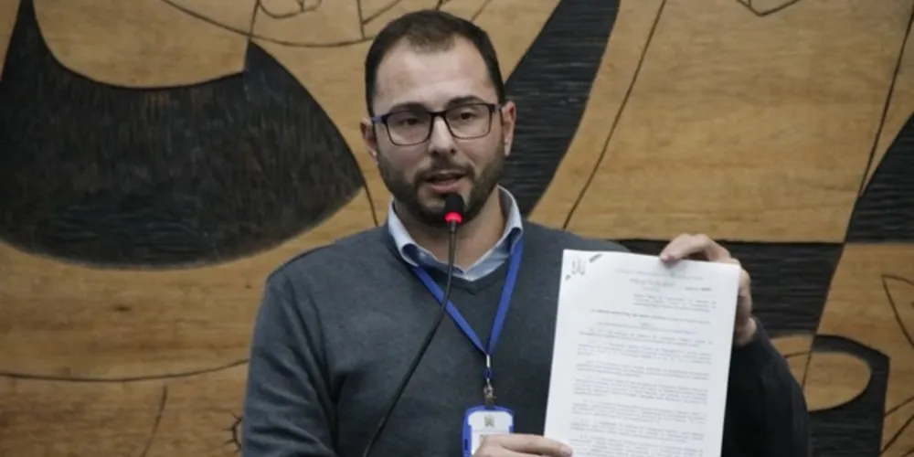 Presidente da Câmara, Daniel Milla (PV)
